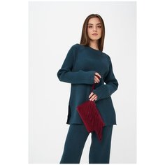 Велюровый клатч с бахромой KH.1/1.SV.винный Бордовый Fabula