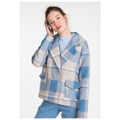 Полупальто ICHI, размер 38, blue shadow