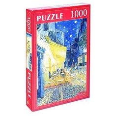 Рыжий кот. Пазлы 1000 эл. арт.7849 "Терраса ночного кафе"