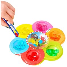 Zabiaka. Сортер на 6 цветов "Сокровища капитана Флинта" с пинцетом арт.4004711