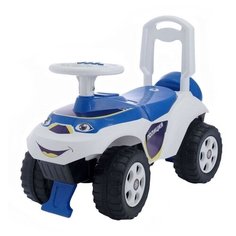 Каталка-толокар Doloni Автошка Полиция бело-синий