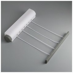 Сушилка для белья роторная 4 линии, белый, 30 х 6 х 7 см Вселенная Порядка