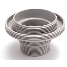 10744 Соединитель для бассейна с отверстиями 38мм, резьба 82мм Intex