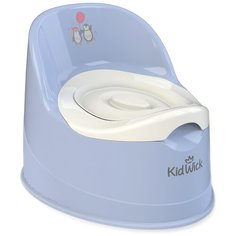 KidWick горшок Гигант с крышкой фиолетовый/белый