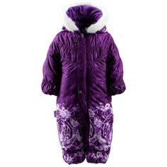 Комбинезон KERRY ROSIE K17407 размер 62, 3630 фиолетовый с принтом