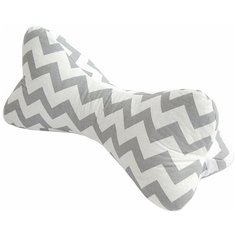 Подушка ортопедическая (косточка) AMARO HOME Eco Line (Зигзаг серый)
