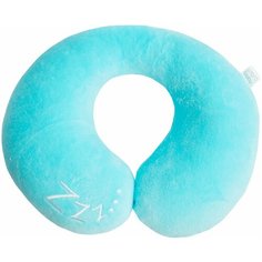 Подушка для шеи Amarobay Soft Bagel голубой Amarobaby