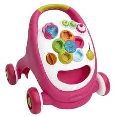 Каталка-ходунки Amarobaby Walking Way 2 в 1 (AMARO-25WW) розовый/ белый