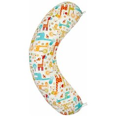 Наволочка к подушке для беременных AmaroBaby 170x25 (Жирафики)