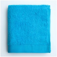 Полотенце банное, купальное для лица, рук AMARO HOME 34*74 синий