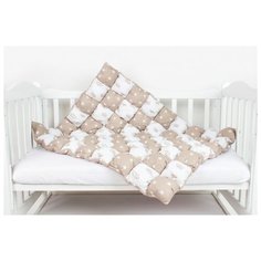 Одеяло Amarobaby Royal Care 85х115 см коричневый