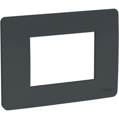 Рамка 3п Schneider ElectricNU210354, антрацит