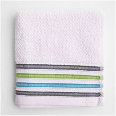 Полотенце банное, купальное для лица, рук AMARO HOME махровое 34*74 розовый