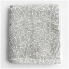 Полотенце банное, купальное для лица, рук AMARO HOME махровое 33*72 серый