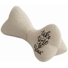 Подушка ортопедическая (косточка) AMARO HOME Flax Line Relax, Лен
