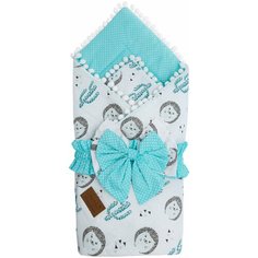 Одеяло на выписку AmaroBaby Bon Bon Ёжики