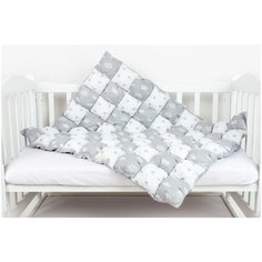 Одеяло Amarobaby Royal Care 85х115 см серый