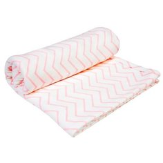 Многоразовые пеленки Amarobaby Soft Hugs 95х85 зигзаг розовый