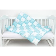 Одеяло Amarobaby Royal Care 85х115 см бирюза