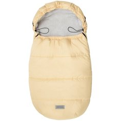 Конверт зимний меховой AMAROBABY Песочный, 105 см.