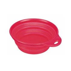 Trixie походная силиконовая миска для животных (одна ручка) (1 л)