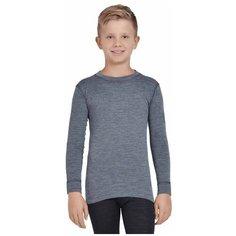 Футболка подростковая для мальчика Norveg Soft TEENS 4SJ2HL, серый меланж, 140-146