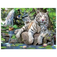 Prime 3D Пазл Белые тигры Бенгалии 100 элементов