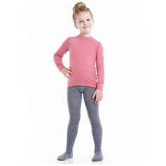Колготки детские Norveg Soft Merino Wool 11SU (усиленная подошва), тёмно-серый, 134-140