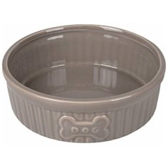 Flamingo Миска для собак MABEL керамика, темно-серая (640 мл)