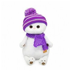 Мягкая игрушка "Ли-Ли", в лиловом вязаном комплекте, 27 см Budi Basa Collection