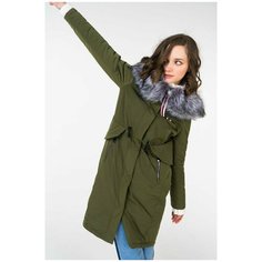 Парка Electrastyle, размер 40, зелeный