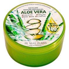 MAY ISLAND Гель для лица и тела с экстрактом алоэ. Aloe vera purity 100% soothing gel, 300 мл.