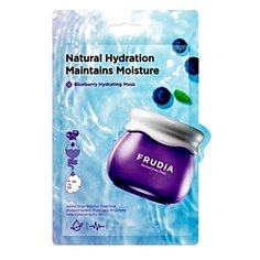 FRUDIA Маска тканевая для лица с экстрактом черники. Blueberry hydrating mask, 20 мл.