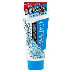 MANDOM Пенка для ухода за нормальной и жирной кожей с цитрусовым ароматом. Gatsby facial wash, 130 гр.