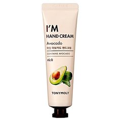 TONY MOLY Крем для рук увлажняющий c экстрактом авокадо. IM Avocado hand cream, 30 мл.