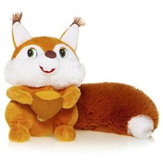 Мягкая игрушка MAXITOYS MP-HH-R8934 Белка с Орешком, 18 См