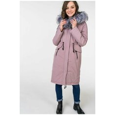 Парка Electrastyle, размер 46, розовый