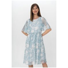 Платье Emka Fashion, размер 48, голубой