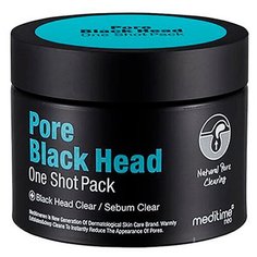 MEDITIME Маска разогревающая для глубокого очищения пор. Pore black head one shot pack, 100 гр.