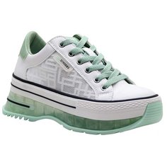 Кроссовки STROBBS размер 39, бежевый/зеленый