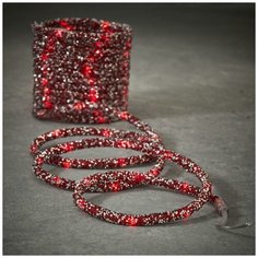 Ёлочная гирлянда Luca Lighting Дюралайт, красный (100 ламп, 8 функций, 500 см) 83796