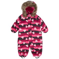 Комбинезон KERRY ZOE K18406 размер 80, 3810 темно-бордовый/ бордовый/ малиновый