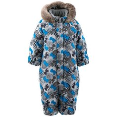 Комбинезон KERRY ZOE K18406 размер 68, 3900 бирюзовый/ черный/ серый