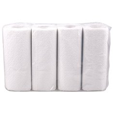 Полотенца бумажные в рулонах Veiro Professional "Comfort", 2-слойные, 12,5м/рул, белые, 4шт., 6 шт.