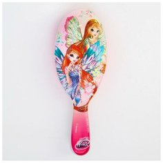 WINX Расческа массажная овальная "Блум", феи винкс
