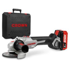 CROWN Аккумуляторная углошлифовальная машина CROWN CT23001-125HX-4 BMC