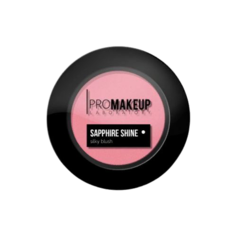 ProMAKEUP Laboratory Румяна Sapphire Shine шелковистые с сияющим эффектом 01 soft pink/нежно-розовый