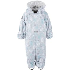 Комбинезон KERRY HAPPY размер 74, 01155 серый/белый