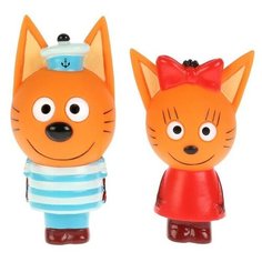 Капитошка Игрушка для ванны «Три Кота. Карамелька и Коржик»