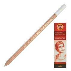 Карандаш меловой KOH-I-NOOR, 1 шт., "Gioconda", белый, 8801001001KS